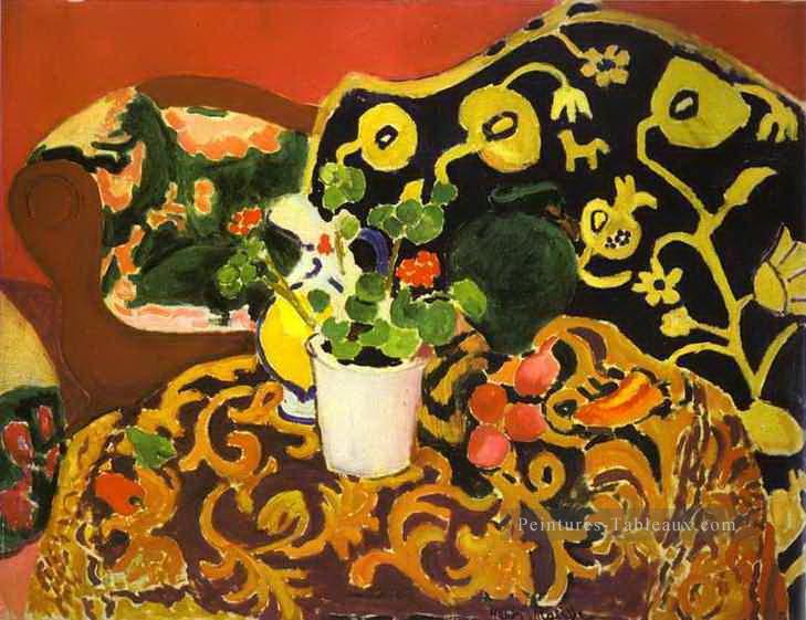 Espagnol Nature morte Séville II fauvisme abstrait Henri Matisse Peintures à l'huile